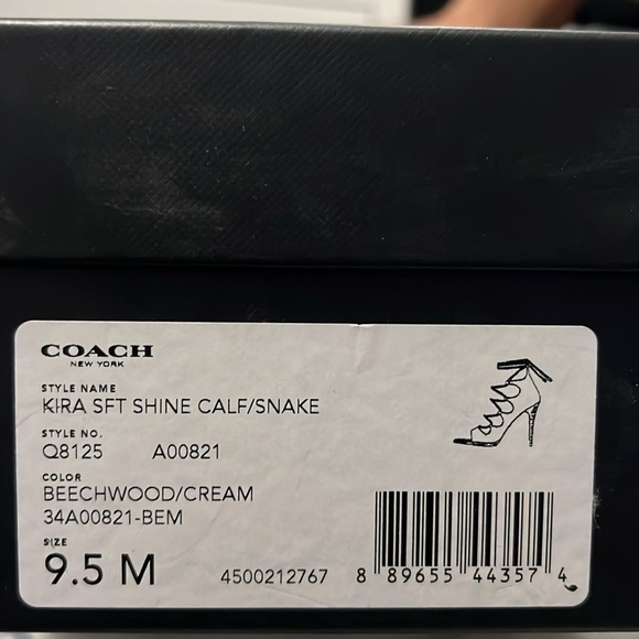 Coach Kira lace-up heel - Picture 5 of 5